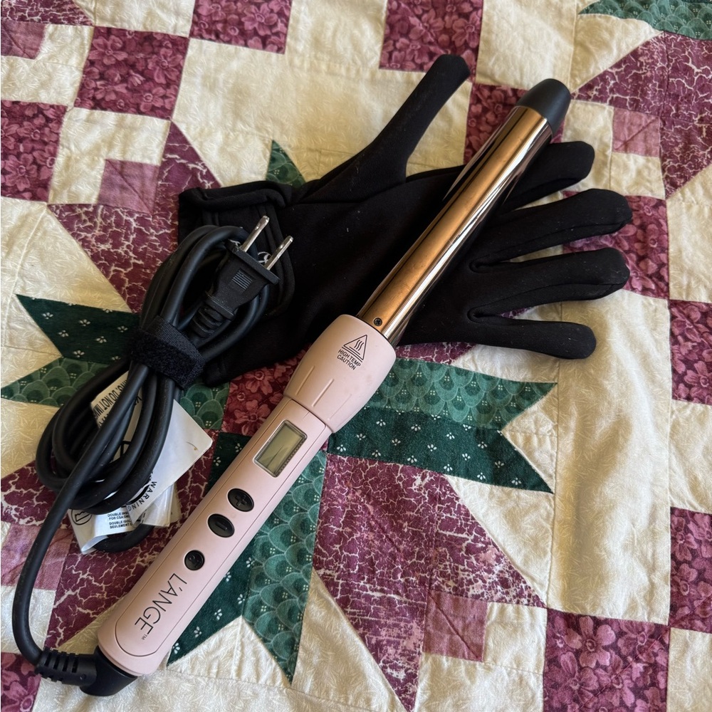 L’ange Curling Wand with Glove